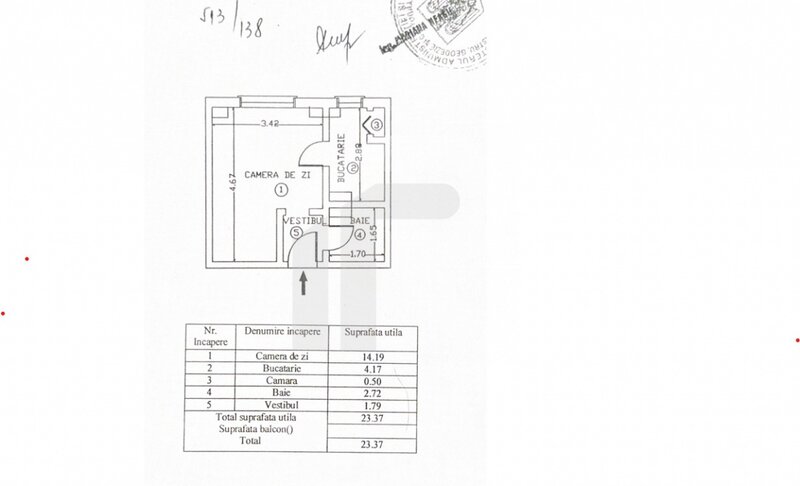 Teiul Doamnei nr. 108, de vanzare garsoniera, ideal investitie.